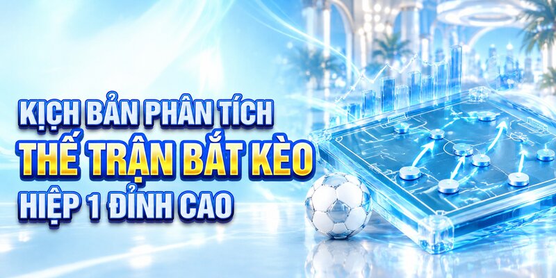 Kịch bản phân tích thế trận bắt kèo hiệp 1 đỉnh cao 